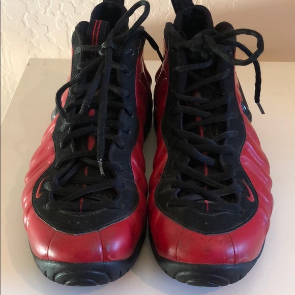 Varsity Red Nike Foamposite Pro 2002 - Picture 4 of 8